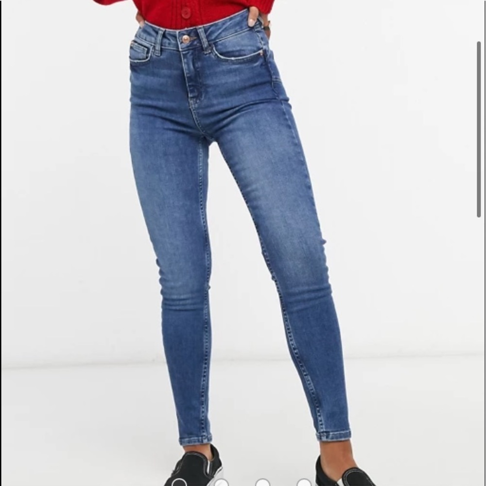 New Look Petite High Waist Skinny Jeans